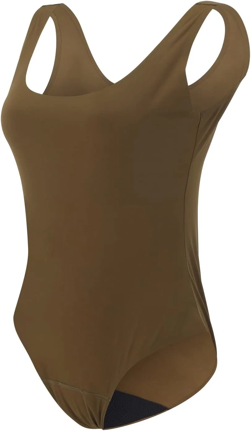 Купальник слитный с впитывающей прокладкой Period Swimwear, Brown — фото 4
