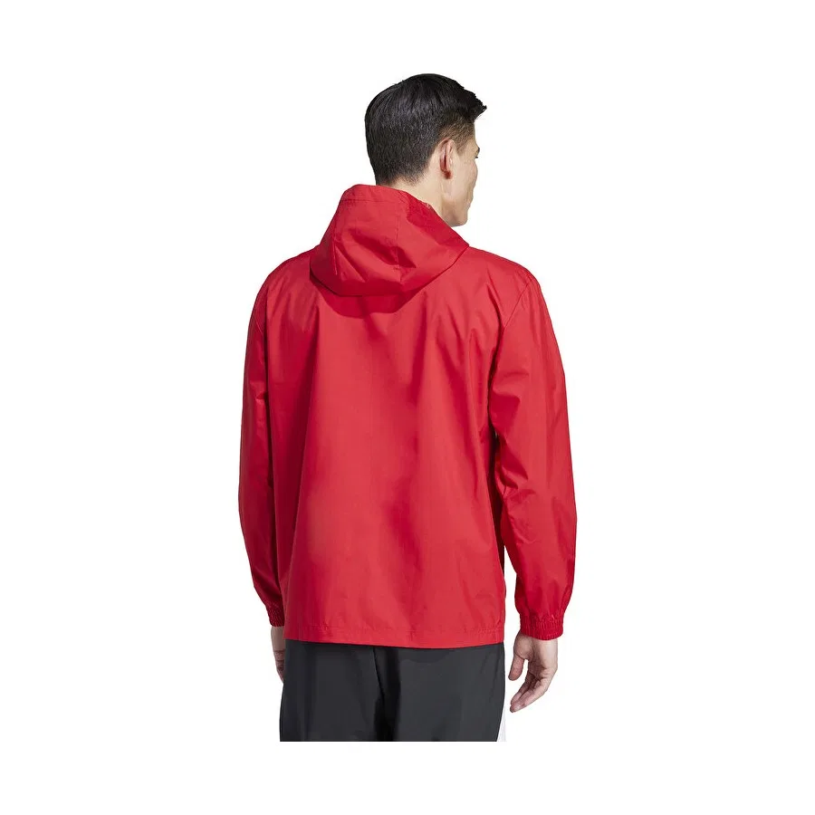 Мужская ветровка с капюшоном Entrada 22 All Weather adidas, Красный — фото 2