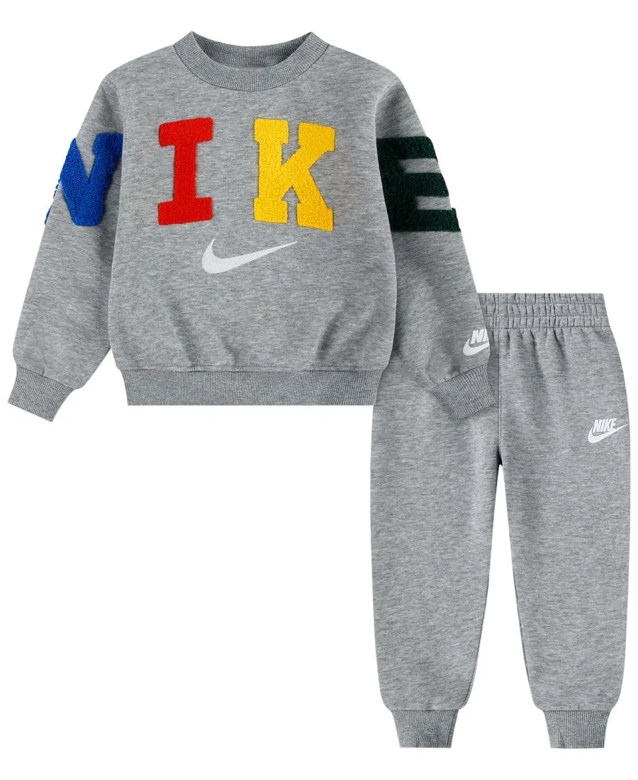 Комплект из свитшота и спортивных брюк Nike, Dark Heather Gray