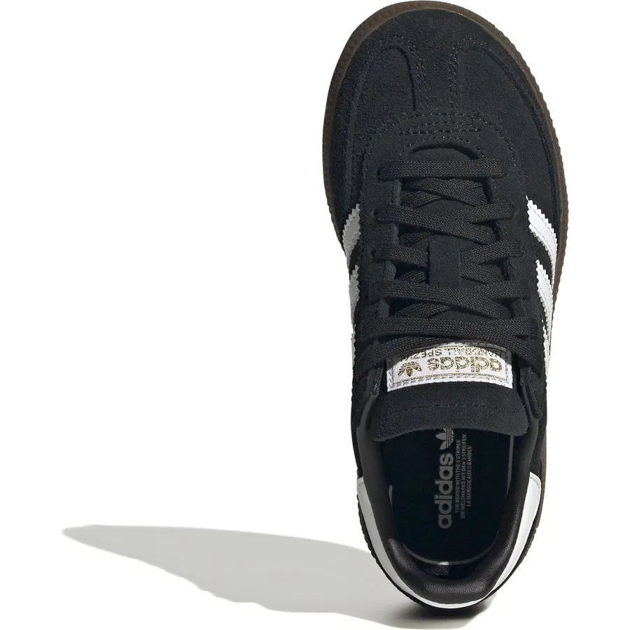 Детские кроссовки с замшевым верхом adidas Handball Spezial C, Черный — фото 2