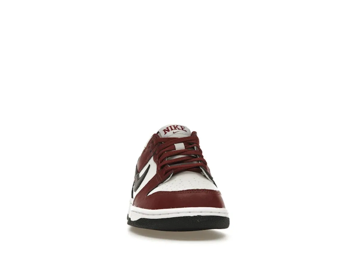 Детские кроссовки для повседневной носки Nike Dunk Low Nike, Dark Team Red/Black/Summit White/White — фото 2