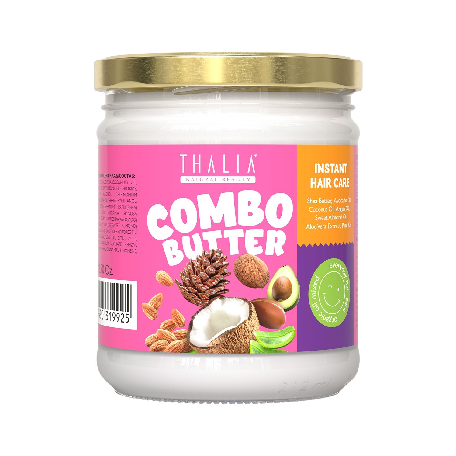 

Укрепляющее и восстанавливающее масло Thalia Combo Butter для волос