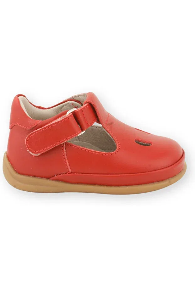 Детские туфли для мальчиков кожаные ортопедические Petite Nubebe, Red