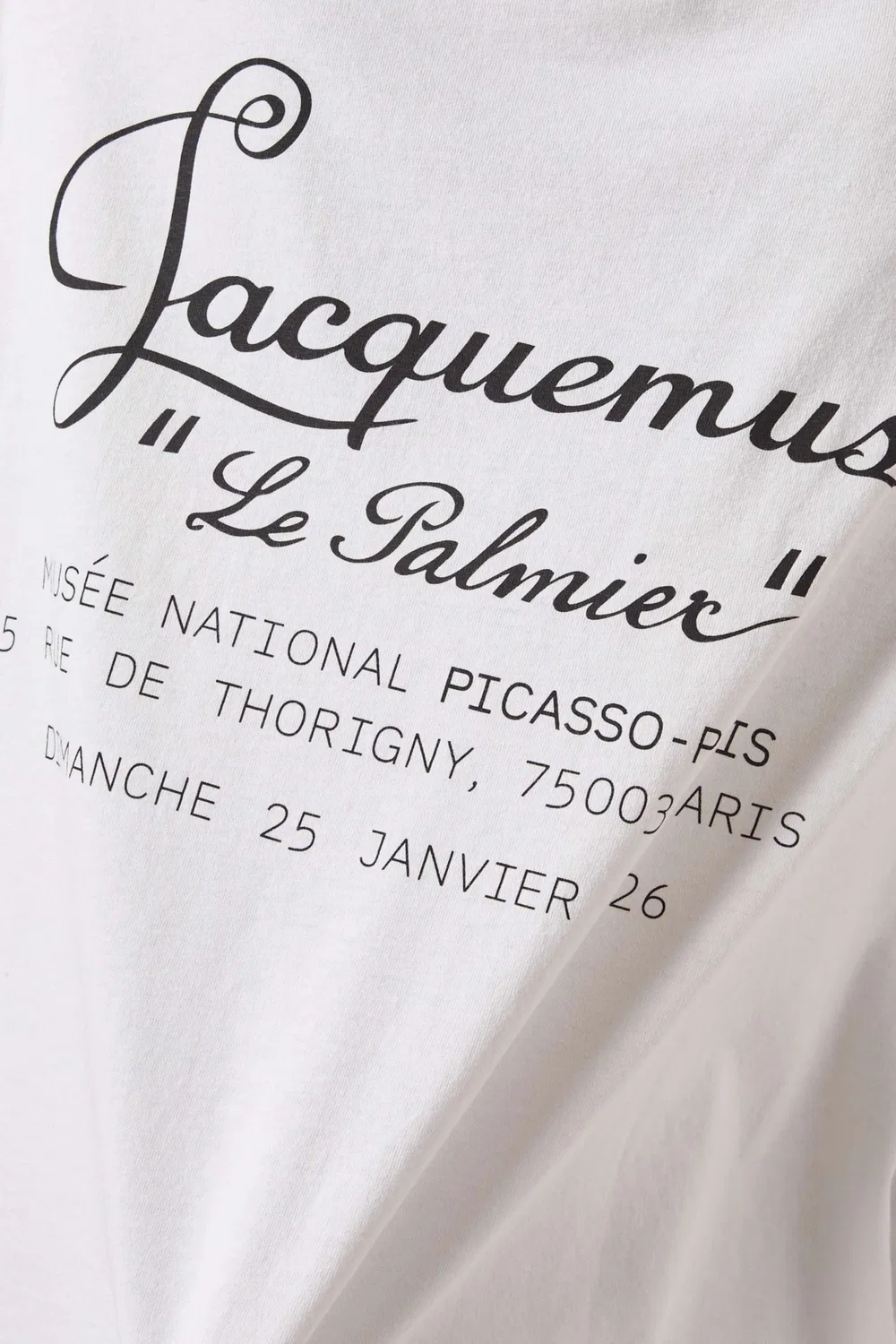 Футболка хлопковая Le Palmier Jacquemus — фото 4