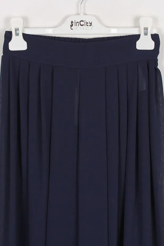 Детские брюки для девочек широкие Navy Blue, Incity, Navy Blue — фото 2
