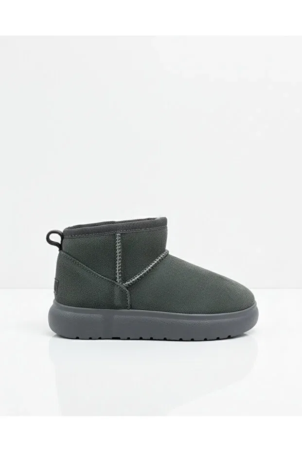 Детские ботинки для девочек на плоской подошве Gvn Shoes, Gray — фото 2