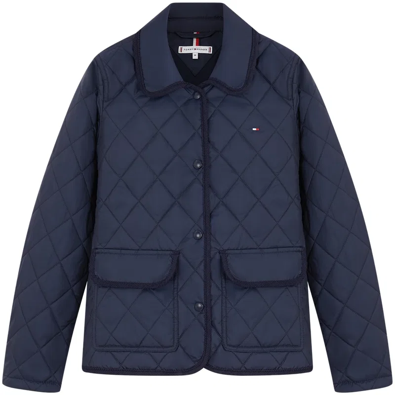 Женская куртка-пуховик Tommy Hilfiger, White YA8 — фото 3