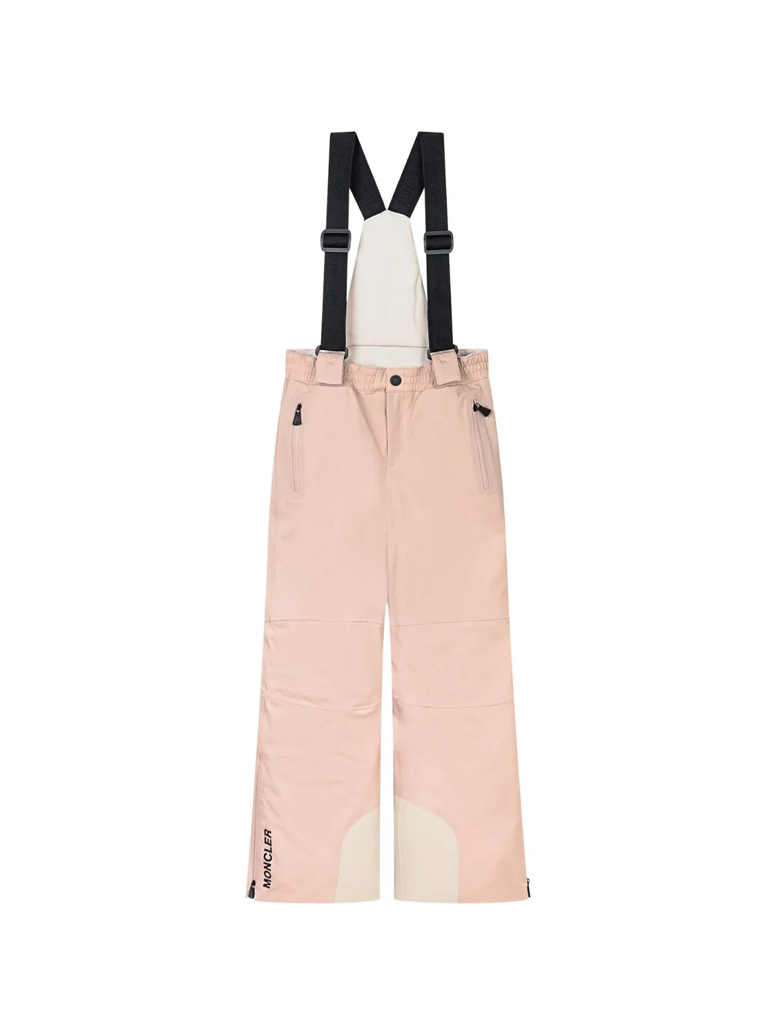 Лыжные брюки с нашивкой-логотипом Moncler Grenoble Kids, розовый