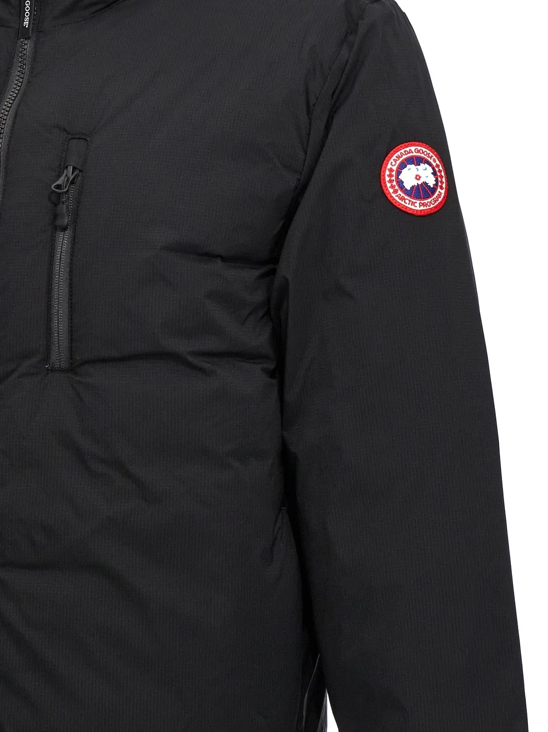 Пуховик Lodge Canada Goose, черный — фото 4