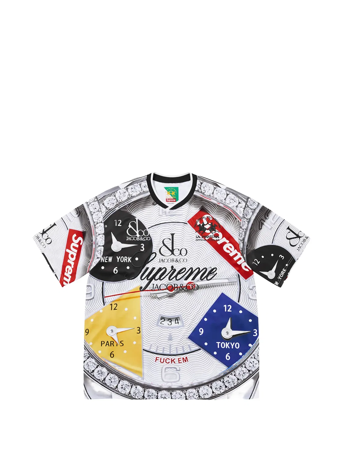 Футболка белая Supreme, белый