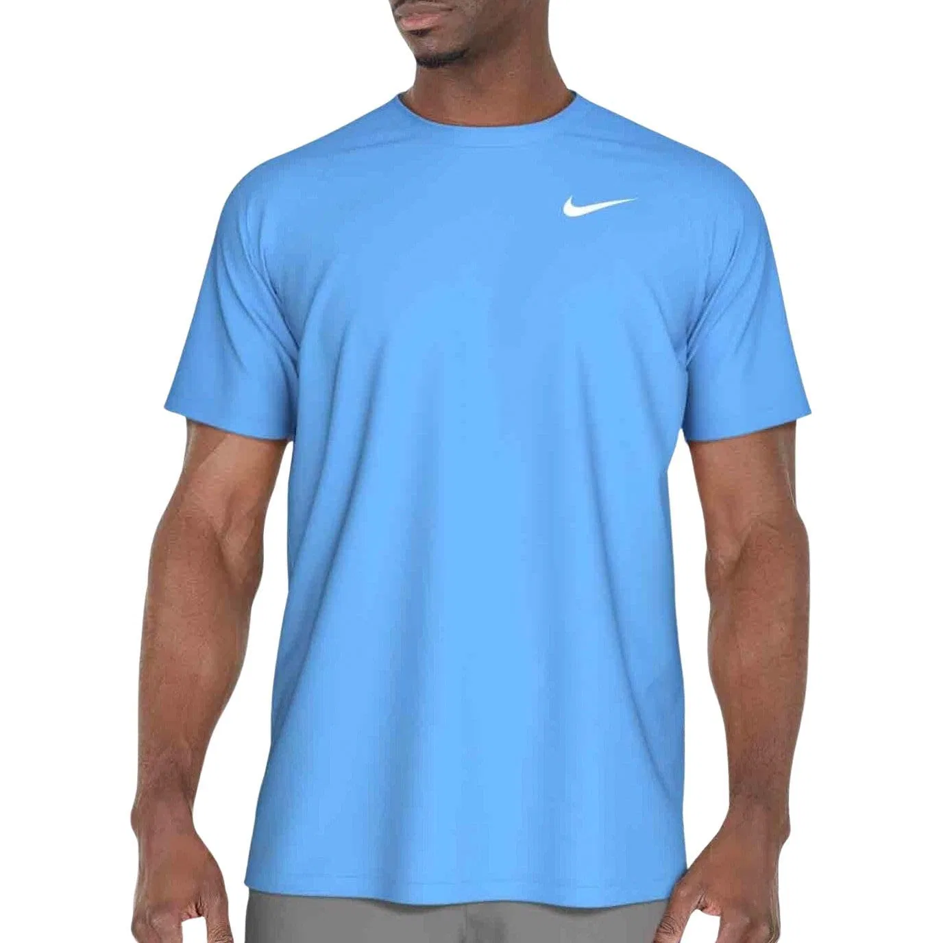 Женская футболка хлопковая NIKE, University Blue