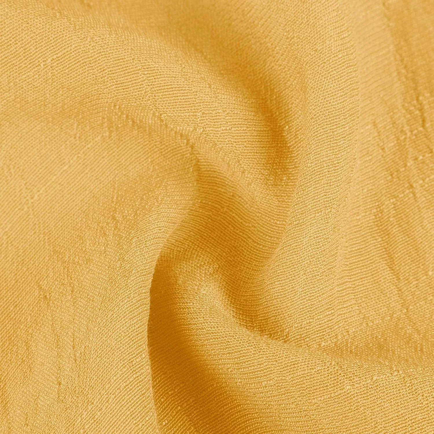 Женское пляжное платье-рубашка на пуговицах V-образным вырезом, Yellow — фото 4