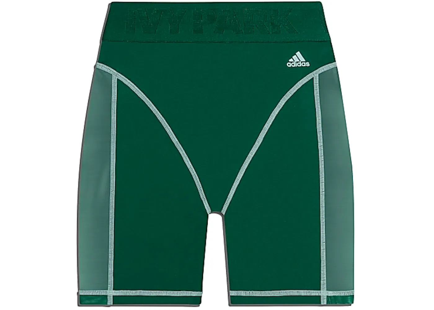 Женские велосипедные шорты с принтом Ivy Park Adidas, Dark Green