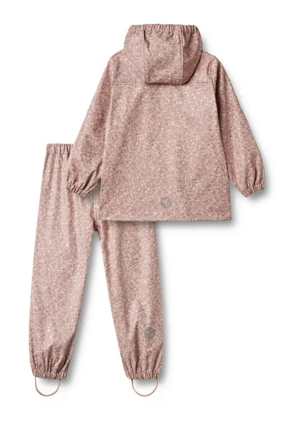 Комплект из куртки и брюк, водонепроницаемый, Set und ola set - rain trousers, Wheat, Powder Flower Meadow — фото 2