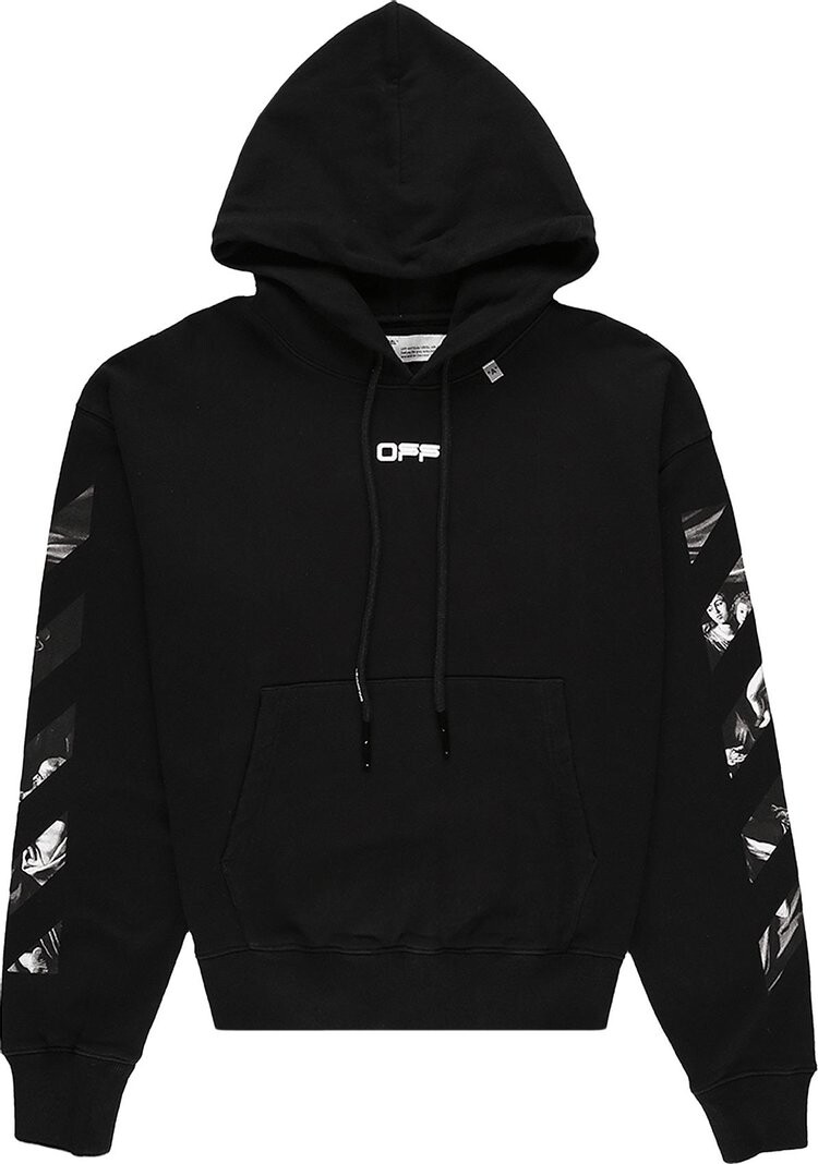

Толстовка Off-White Caravaggio Square Over Sweatshirt 'Black', черный