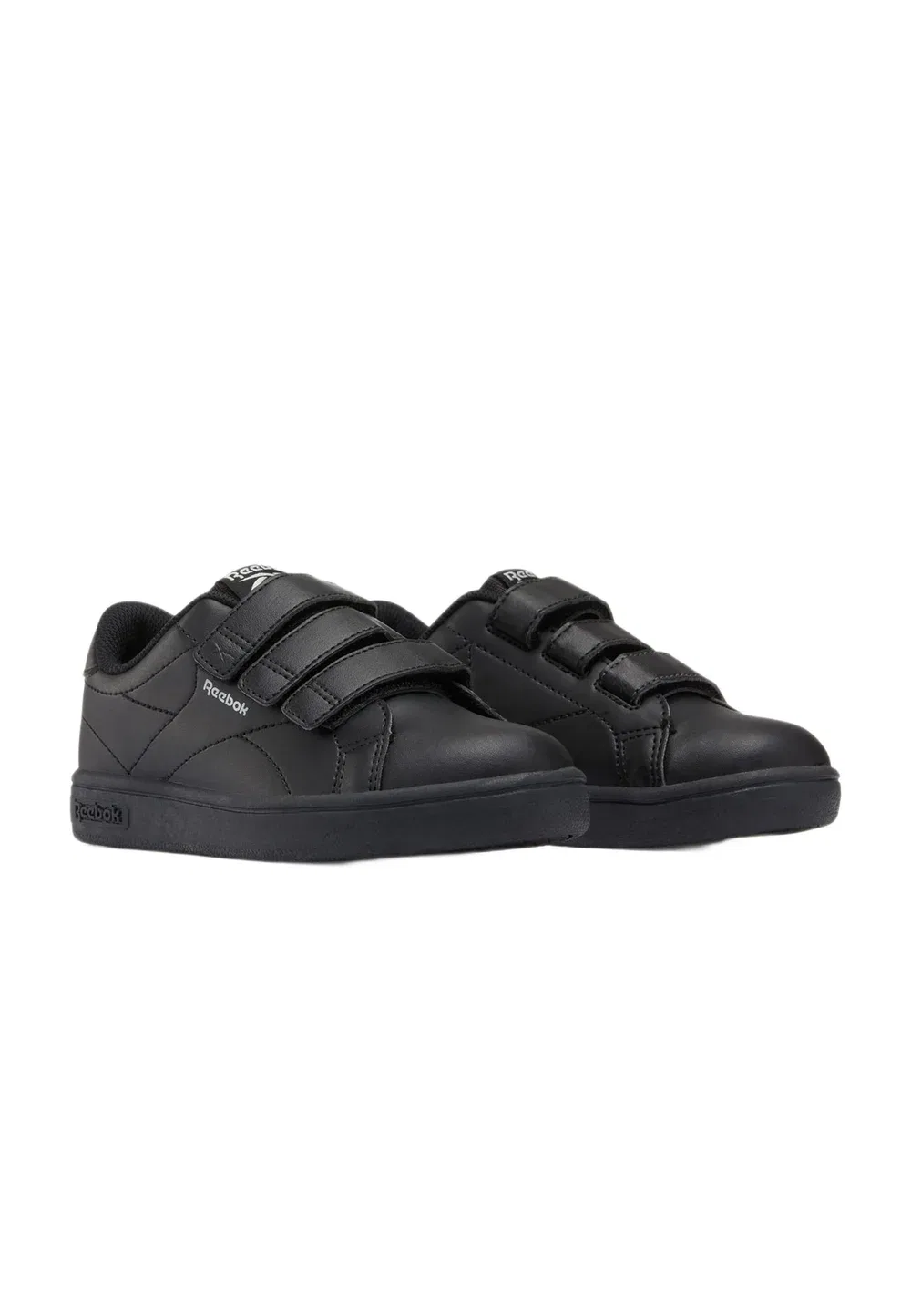 Ремешки на липучках для чистки корта - черные - кроссовки Reebok, Black Black Grey — фото 2