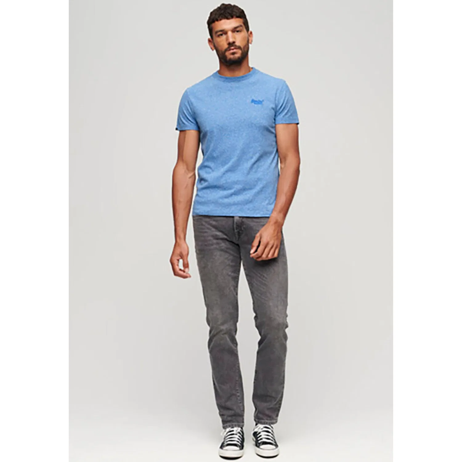 Мужская футболка с логотипом Superdry, Fresh Blue — фото 3