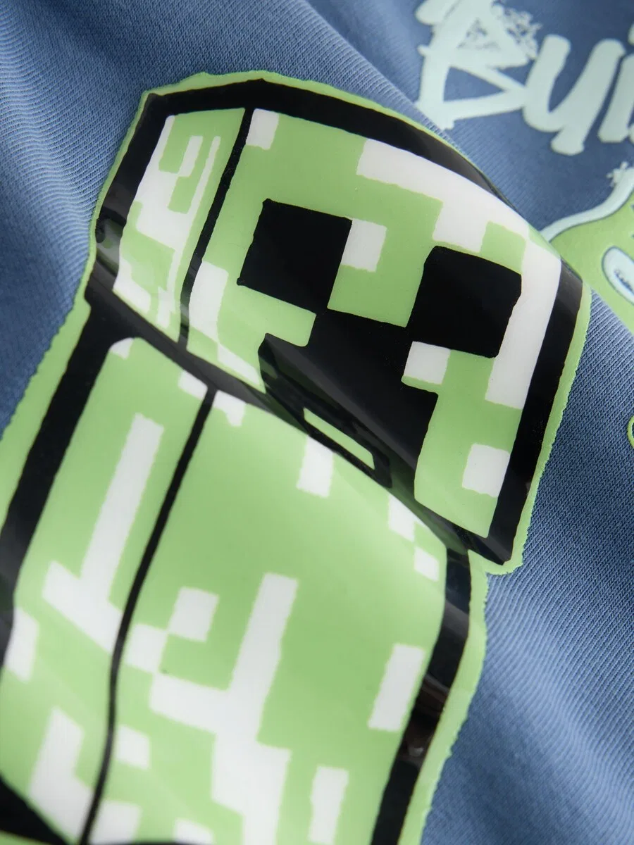 Толстовка "Minecraft" в цвете "Опал" Next — фото 4
