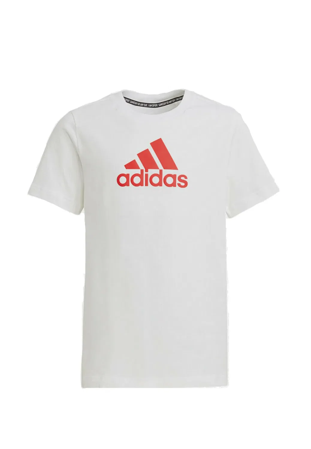 Manica corta - футболка с принтом Adidas Performance, White