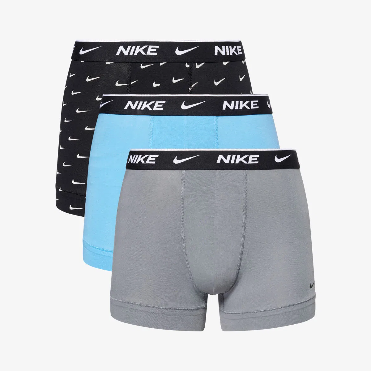 Базовый набор из трех плавок из эластичного хлопка Nike
