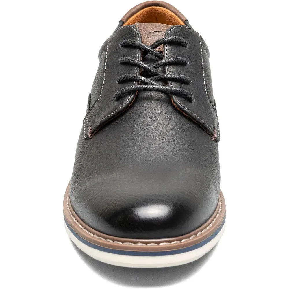 Детские оксфорды Norwalk Florsheim, Black Crazy Horse — фото 3