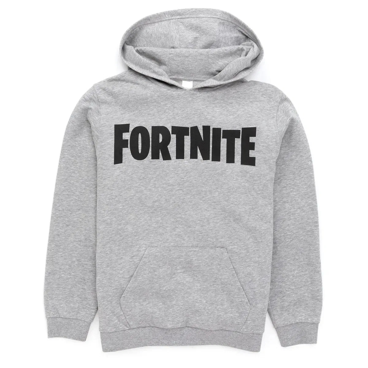 Детский худи с принтом Fortnite, Grey — фото 2