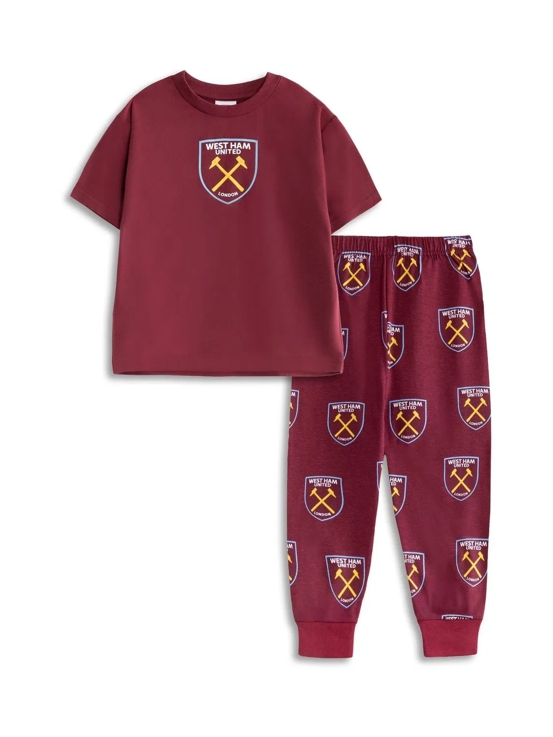 Пижама с длинными рукавами и штанинами, West Ham United Vanilla Underground, красный