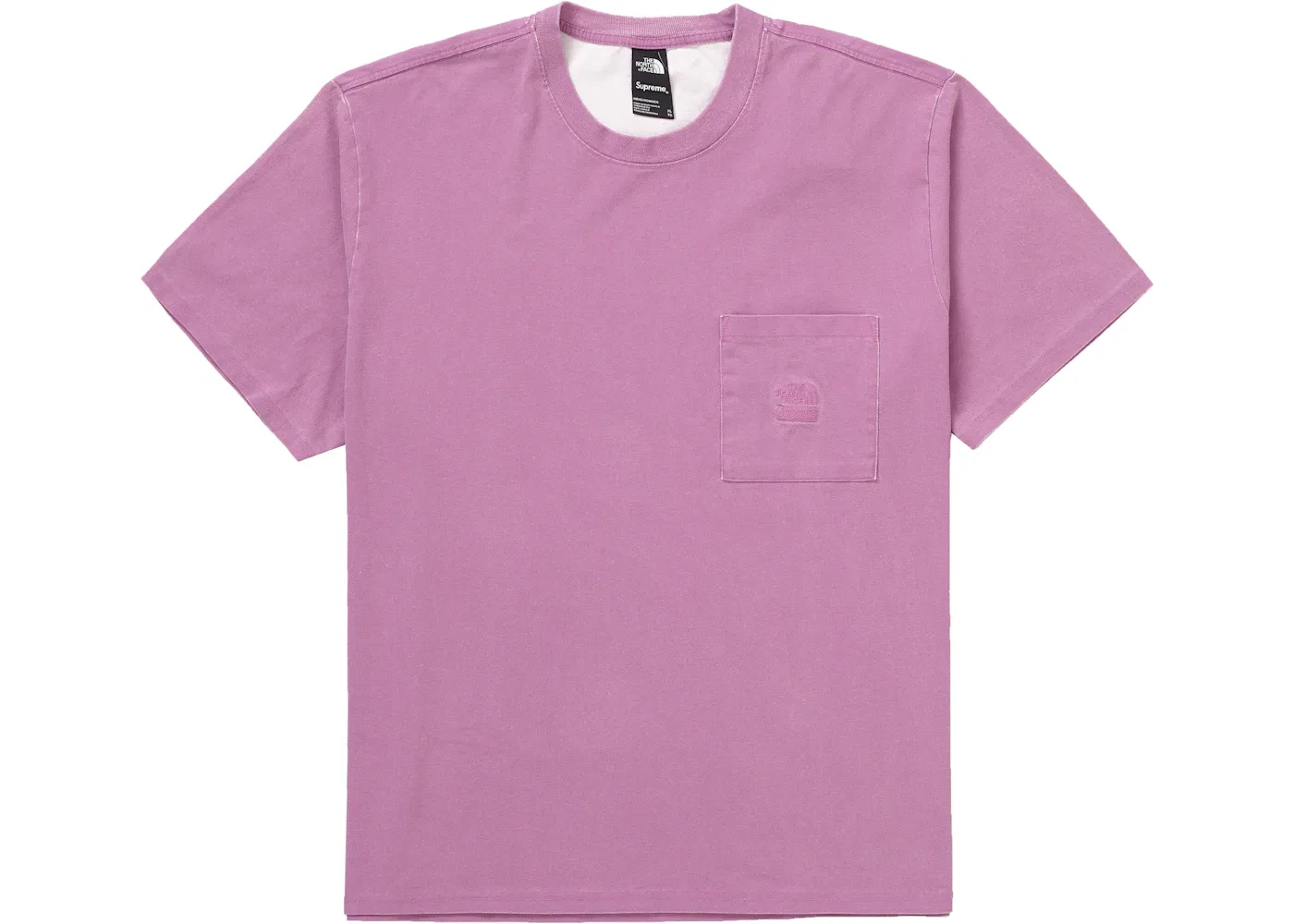Мужская футболка с принтом Supreme The North Face, Pink