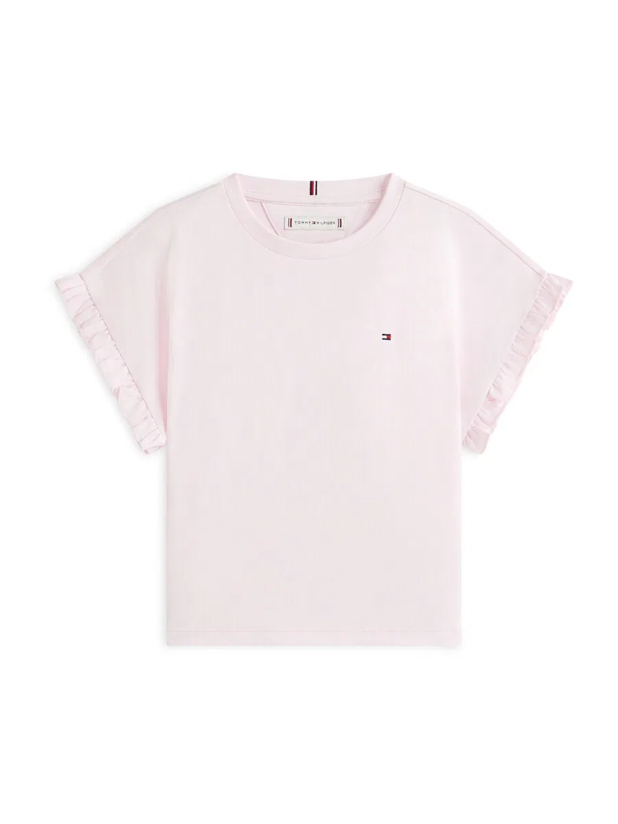 Детская футболка 'ESSENTIAL' в розовом цвете Tommy Hilfiger Kids