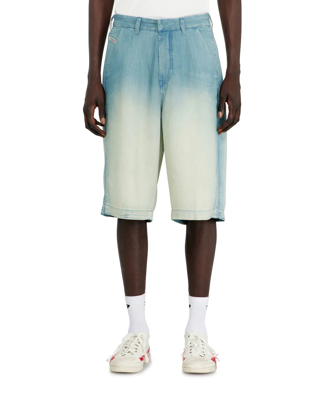Мужские джинсовые шорты с эффектом градиента D-TYLOR-SHORT-S DIESEL, Blue