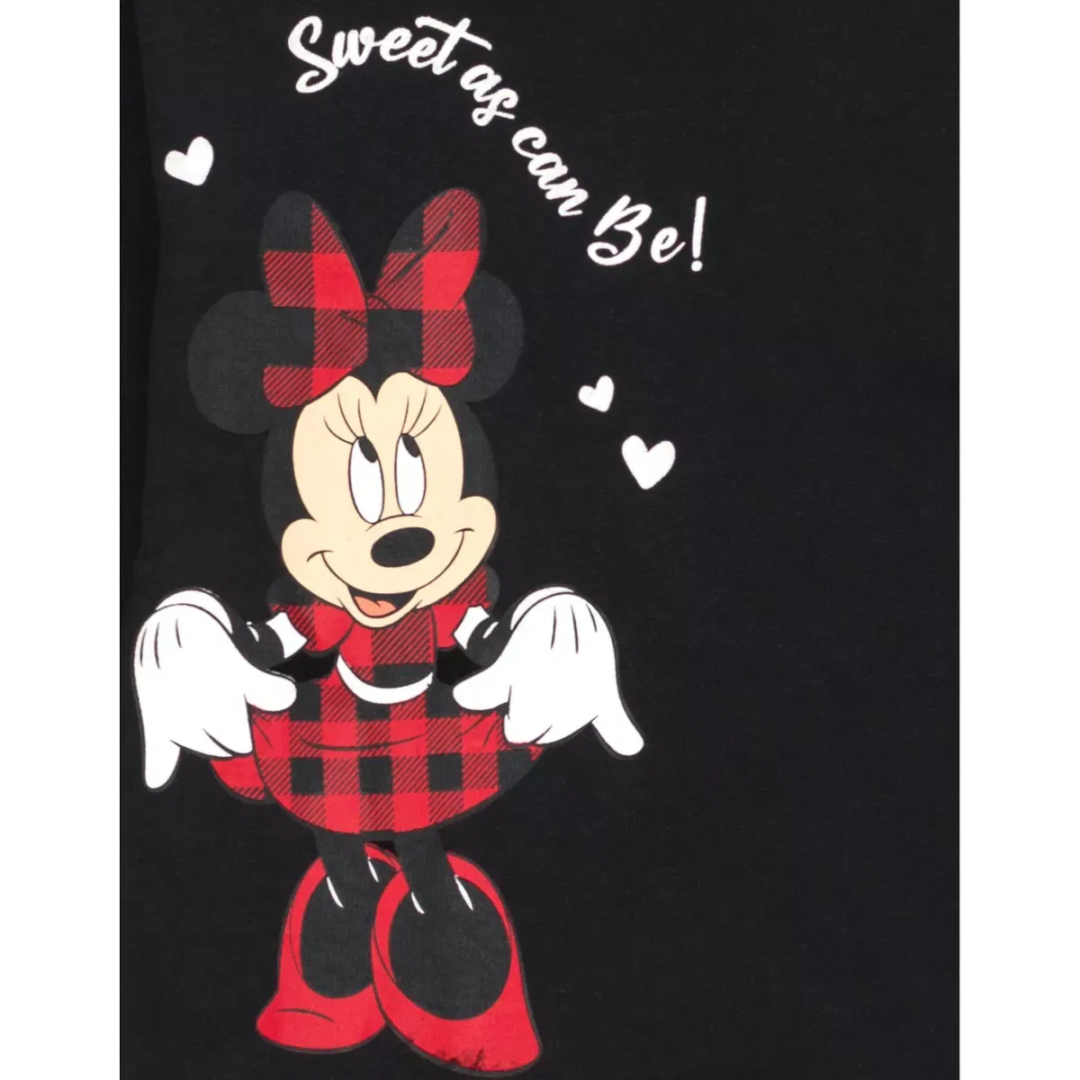 Детское платье для девочек с длинным рукавом Disney Junior Girls Fleece Dress Disney, Black — фото 2