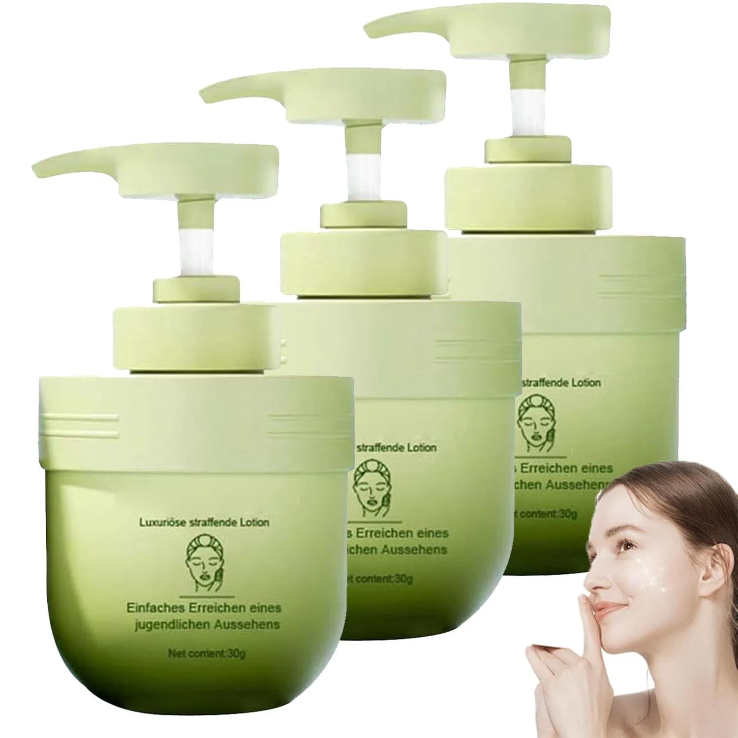 Крем для лица и тела коллагеновый Luxury Collagen Firming Cream, 3 шт, 30 г Generisch