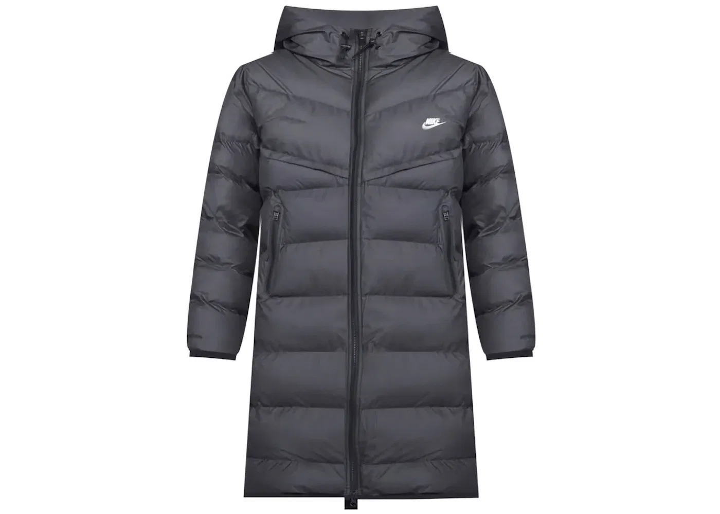 Мужская куртка-парка с утеплителем Primaloft Nike Windrunner, Black