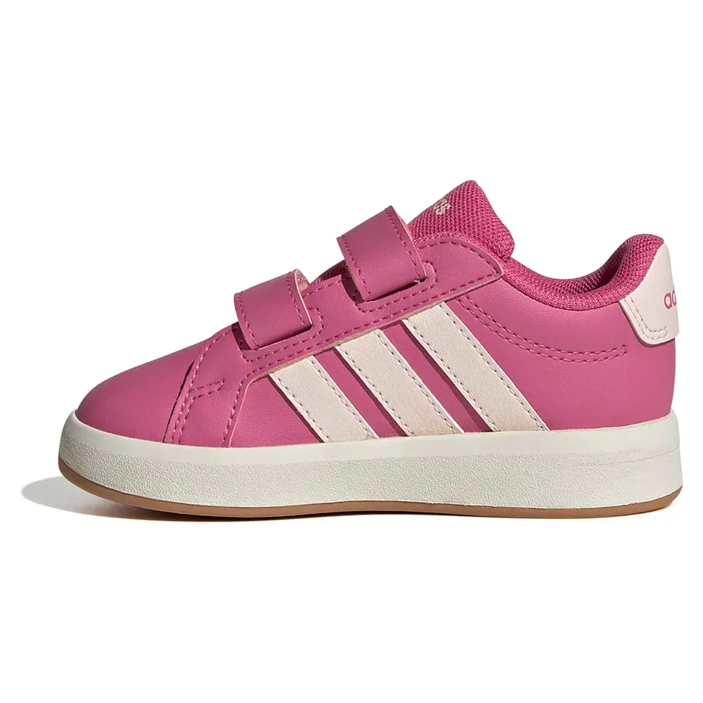 Кроссовки Adidas Grand Court 30 для малышей, розовый — фото 3