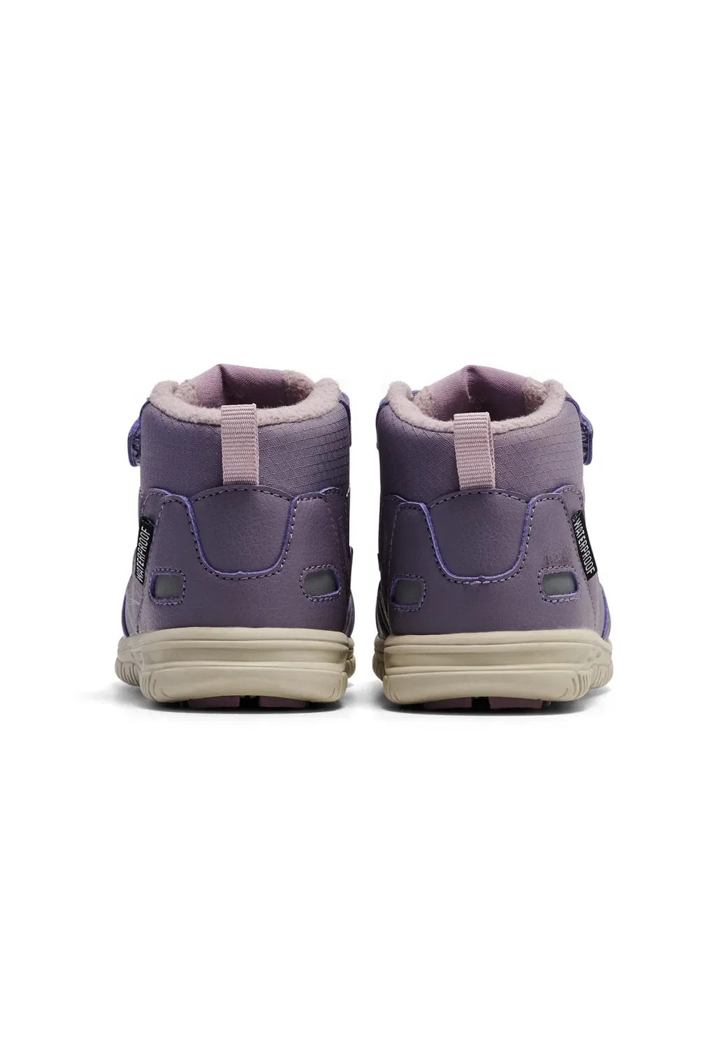 Зимняя обувь Crosslite Mid Tex для младенцев, унисекс - детская обувь Hummel, Gray Ridge — фото 4