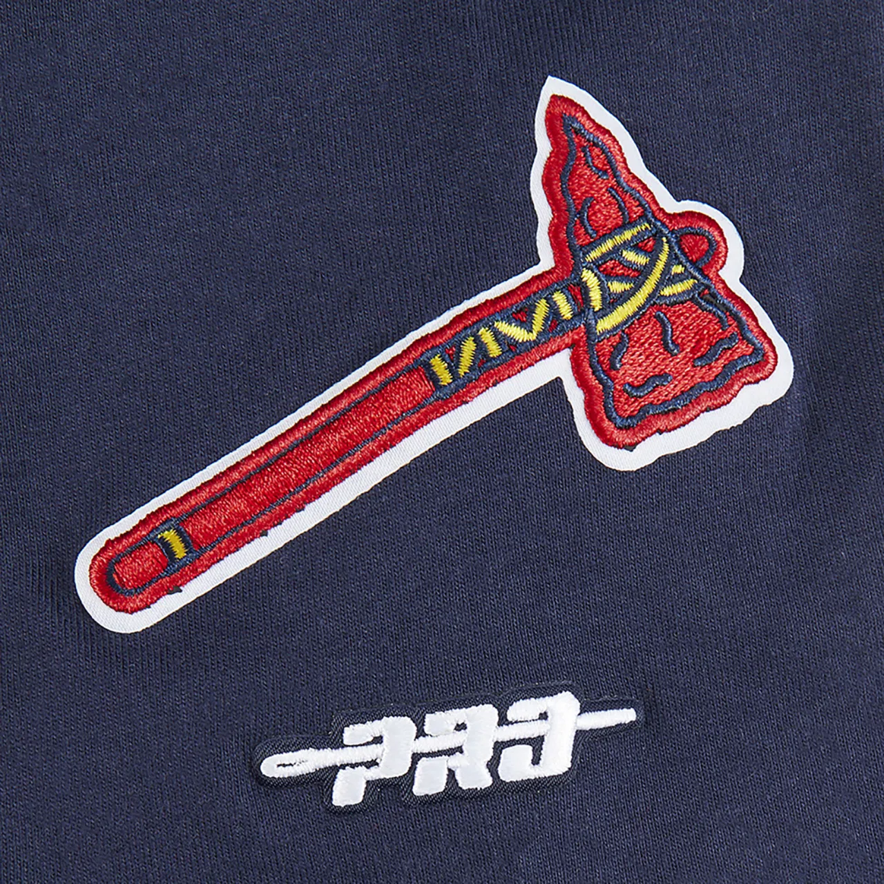 Футболка для мальчиков Atlanta Braves Classic Pro Standard, цвет Midnight Navy — фото 4