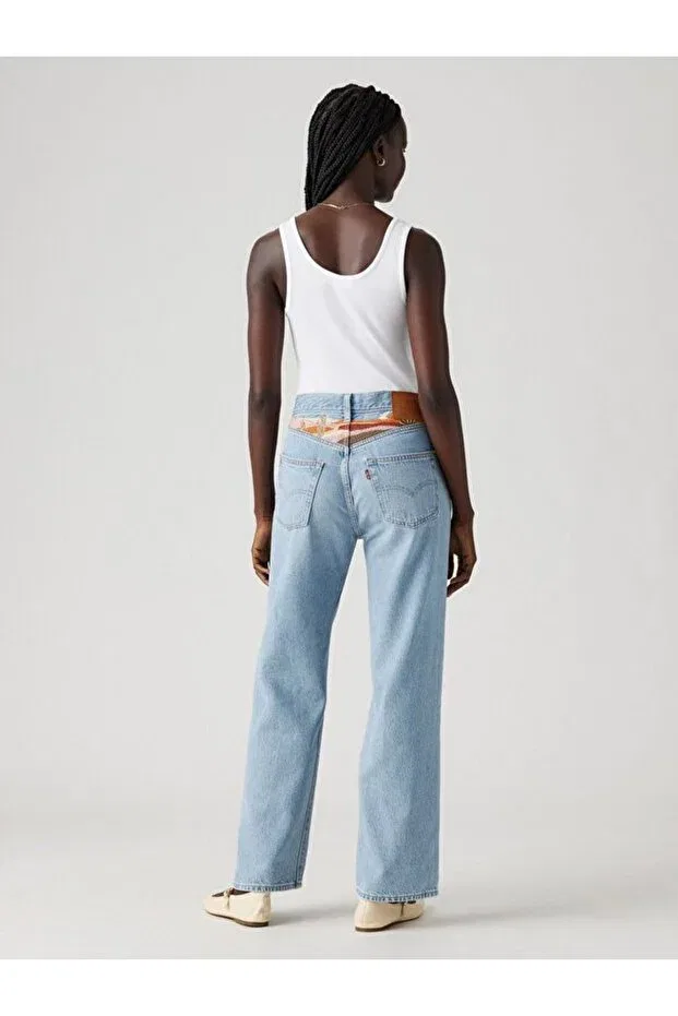 Женские джинсы скинни Levi'S, Med Indigo - Worn In — фото 3