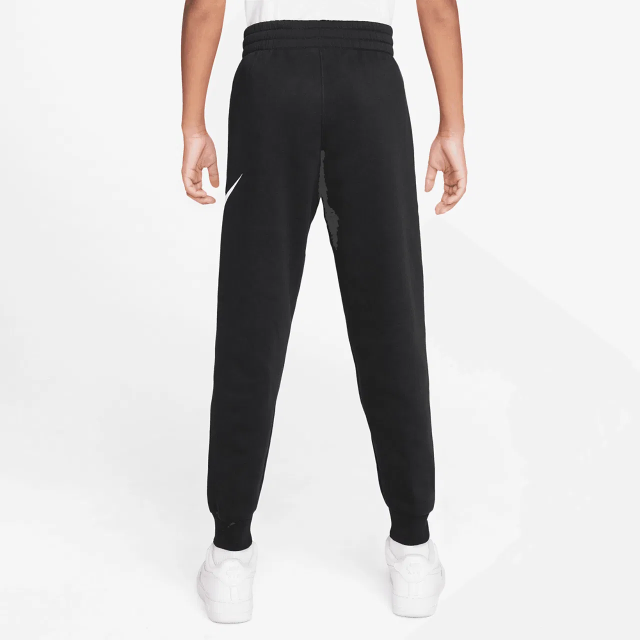 Джоггеры для мальчиков Club HBR Fleece Nike, белый/черный — фото 3