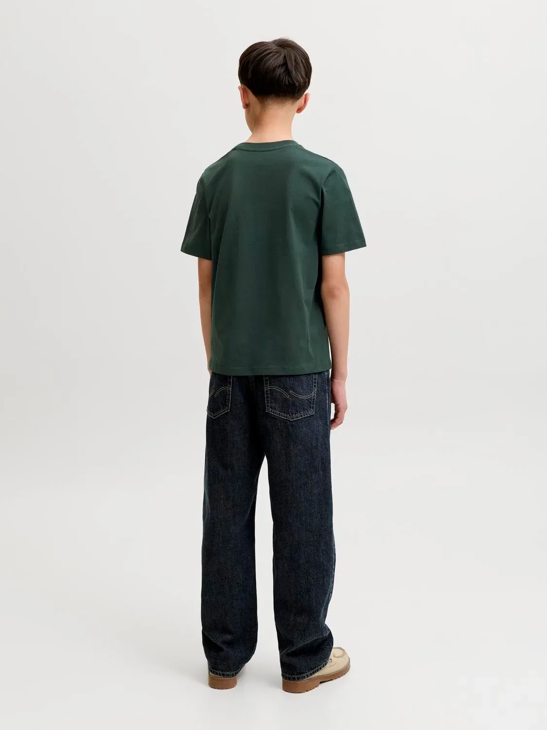 Футболка с принтом JJESTAR Jack & Jones Junior, зеленый — фото 3