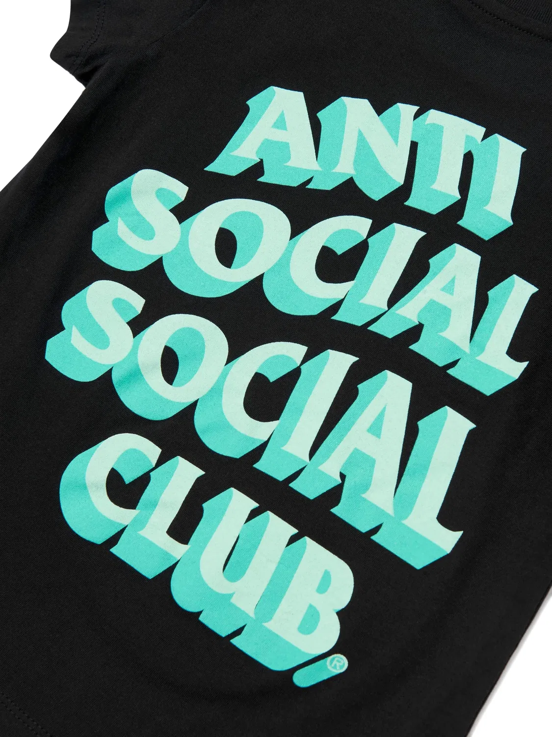Футболка Popcorn с логотипом Anti Social Social Club Kids, черный — фото 3