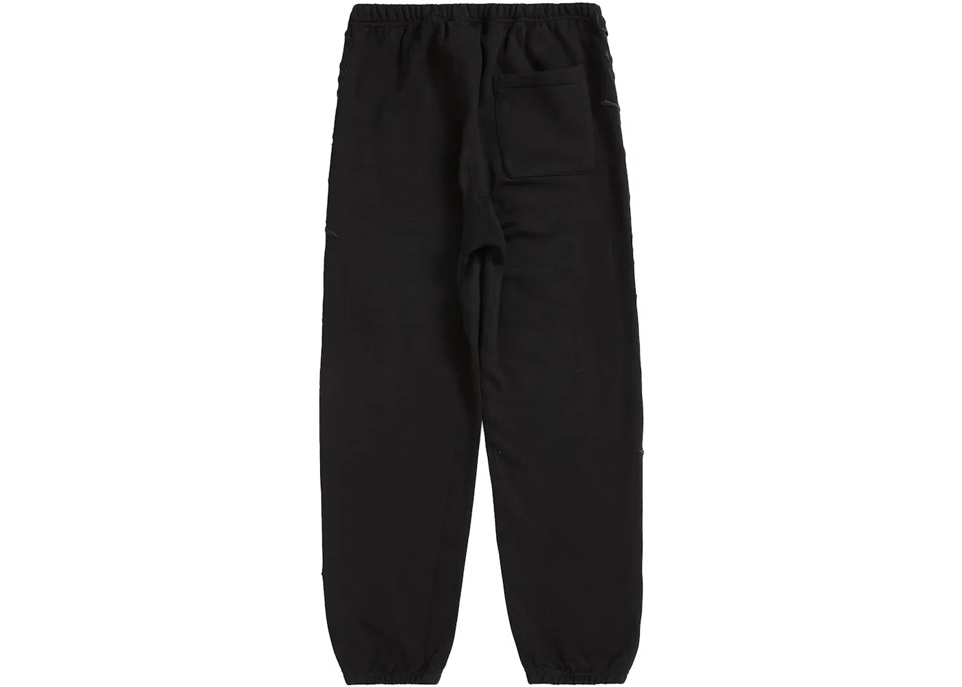 Мужские спортивные штаны с вышивкой Supreme Sweatpant, Black — фото 2