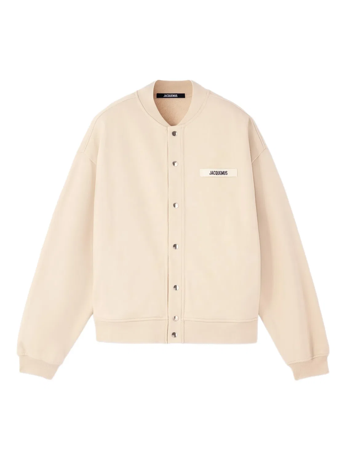 Кардиган с пуговицами из gros grain Jacquemus, бежевый