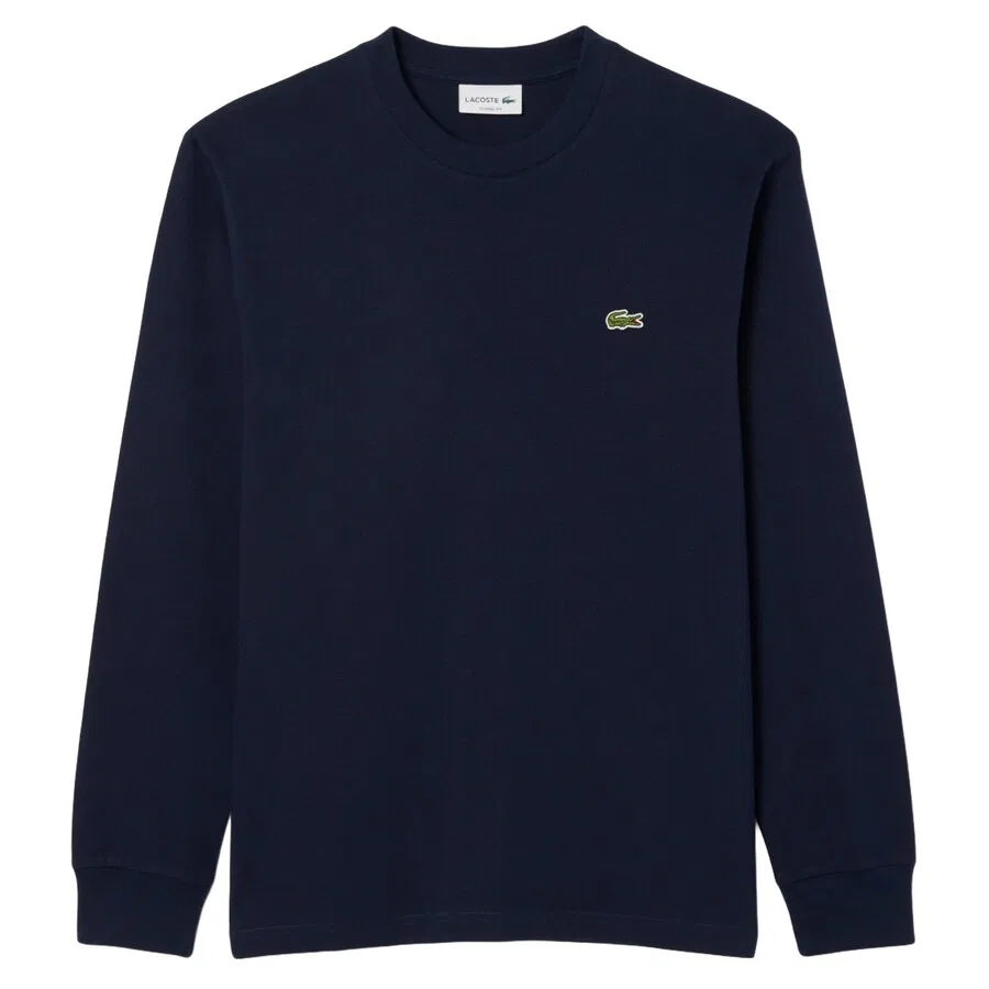 Футболка LACOSTE синего цвета