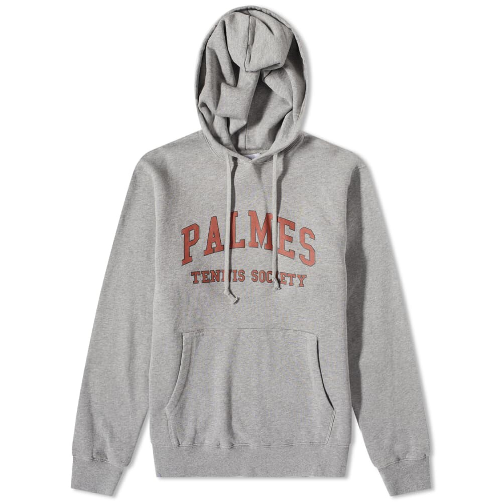 

Толстовка Palmes Mats Collegate Hoody, Серый, Толстовка Palmes Mats Collegate Hoody