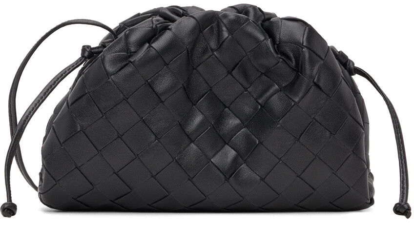 

Черный мини-клатч-клатч Bottega Veneta