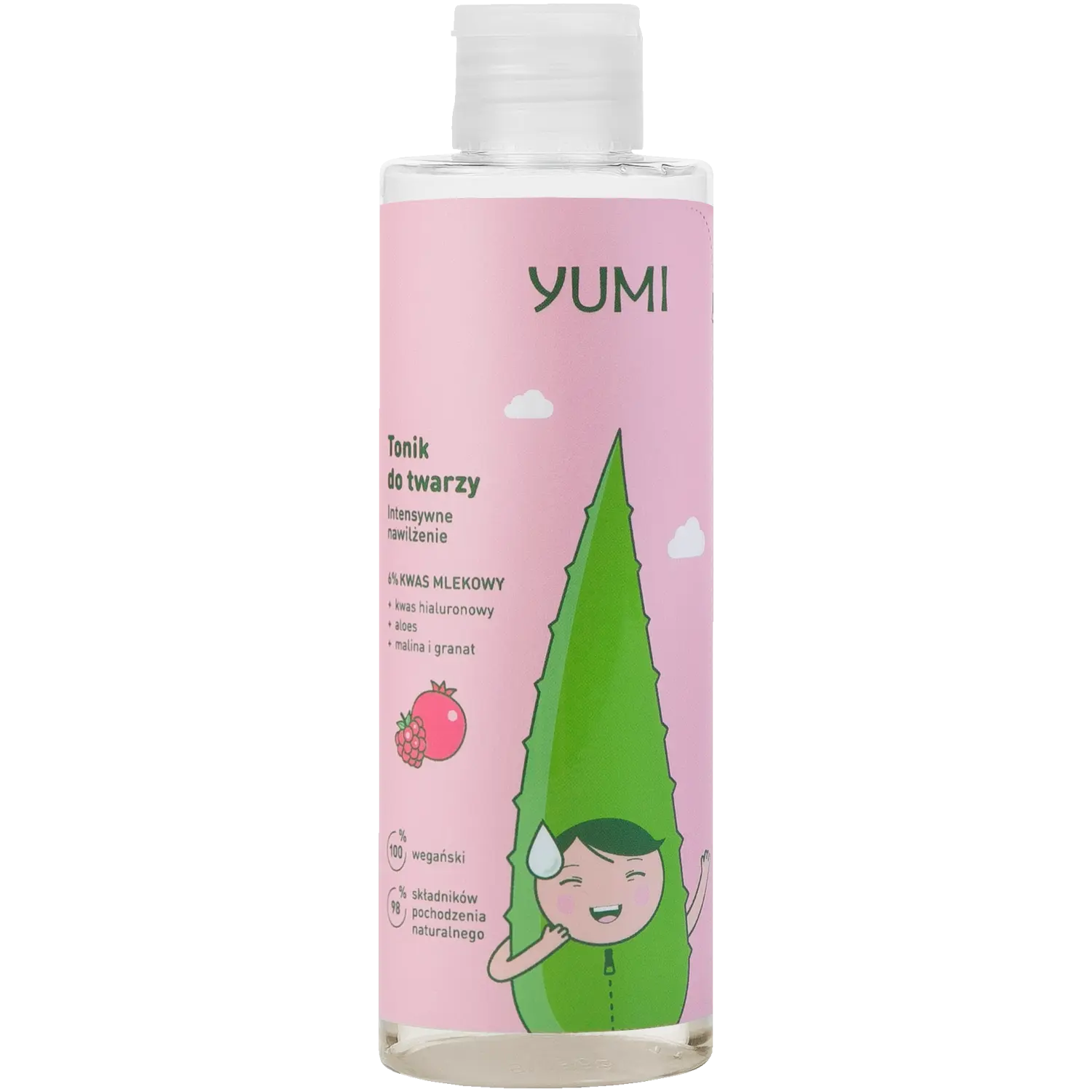 

Yumi тоник для лица с 6% молочной кислотой, 200 мл