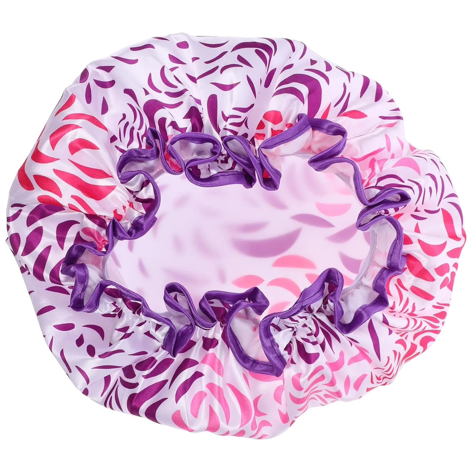 Шапочка для душа Satin, BATHVEVE, 24x22x5 см, Фиолетовый