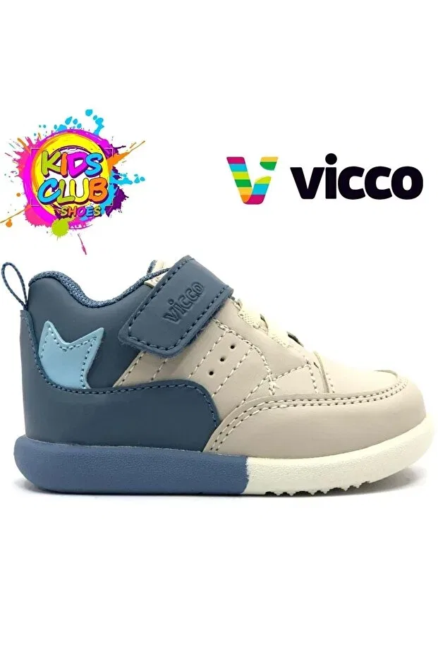 Детские ботинки для девочек ортопедические Vicco, Кот