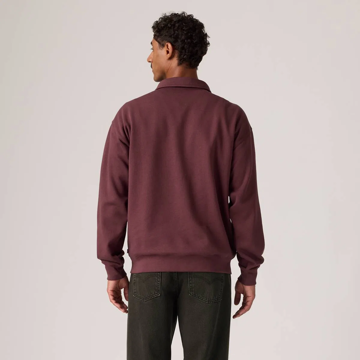 Толстовка для регби Leo Levi's, Vineyard Wine - Red — фото 4