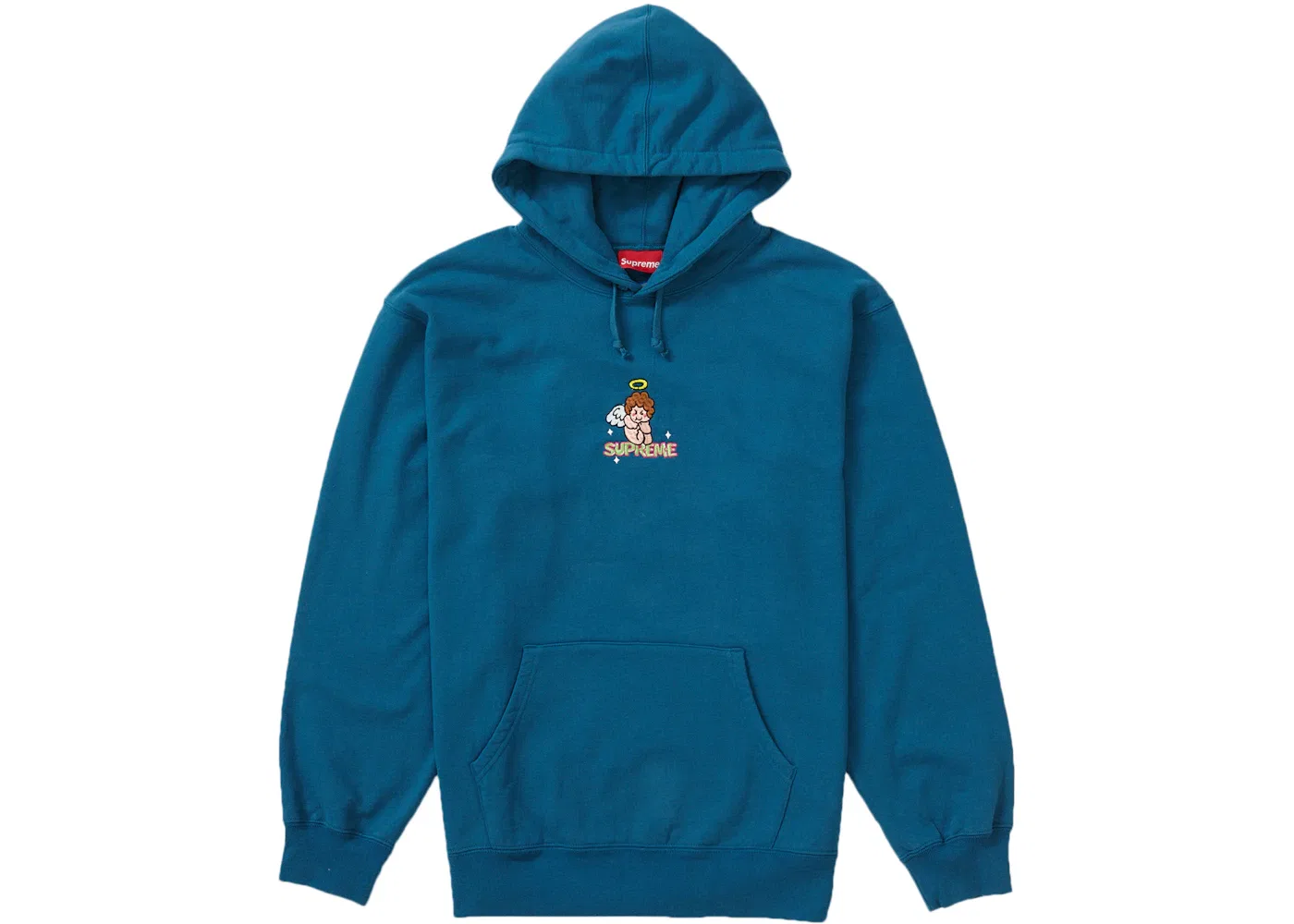 Мужской худи с капюшоном Supreme, Marine Blue